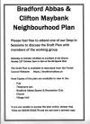 Neighbourhood Plan Drop in Sessions Saturday 11th October 10.30-11.30 at the Church and 12th October 3pm-4pm at BA Sports Club