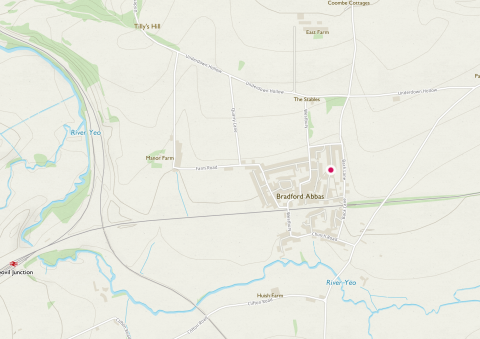 A map putting the village in geographical context A map putting the village in geographical context